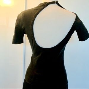 Dirk Bikkembergs S/S Low Back Top